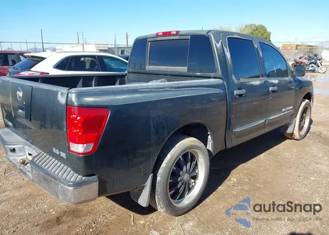2008 Nissan Titan Se z USA, uszkodzony, nr VIN 1N6AA07D08N316374